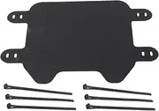 Motorcycle License Plate Frame,High-Strength Mounting Kit Plate Frame | Decorative License Holder Mounting Bracket for Daily Riding Cycling