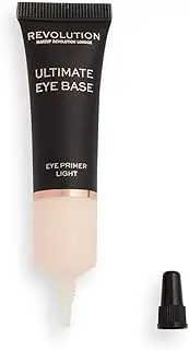 Makeup Revolution Ultimate Eye Base, Long Lasting Eye Primer For All Day Wear, Light, 15 ml