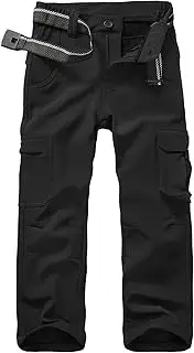 [Jessie Kidden] Men's Cotton Casual Military Army Cargo Camo Combat Work Pants 8 Pocket