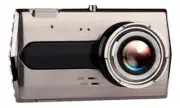 1 set 4-inch Zinc Alloy Hd Front/rear Dual Lens Dash Cam