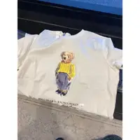 在飛比找蝦皮購物優惠-Ralph Lauren polo 女款 泰迪熊 短袖T恤 