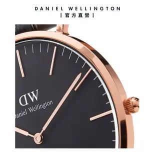 Daniel Wellington 手錶 Classic Sheffield 40mm爵士黑真皮皮革錶-三色任選(DW00100127 DW00100544 DW00100133)/ 金框