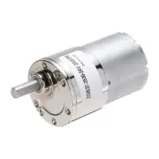ZGB37-3530 DC 24V 200RPM Micro Motor High-Speed Geared Motor Shaft 6mm Diameter