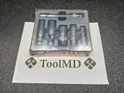Snap-on Tools USA NEW 6pc 3/8" Drive Essential Spark Plug Socket Set 206ESSPKPLG