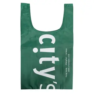 CITYSUPER 可摺疊環保袋(小)-田園綠色