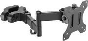 Pole Mount Monitor Arm Easy Clamp-On VESA Mount for 17-32" Screens Support up to