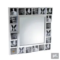 在飛比找momo購物網優惠-【荷蘭-Present Time】相框鏡(簡約時尚造型設計壁