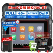 2024 Autel MaxiCOM MK900 BT Bidirectional Diagnostic Scanner Active Test Tool