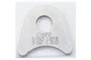 Meziere Weld-On Flat Tab 4130 Steel Suit 1" Tube w/ 5/16" Hole Qty: 20