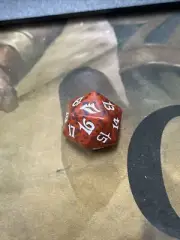 Magic The Gathering Spindown Red Lorwyn D20 (X1) Dice MTG