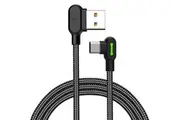 MCDODO USB To USB Type-C Cable Nylon Braided 3A Fast Charging Cord Compatible With iPhone 15 Plus Pro Max, Galaxy S24 S23 S22 S21, Pixel, Nokia, Huawei, PS5, Xbox Series