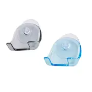 2 Pcs Razor Holder for Shower Razors Coat Hanger Stand Suckers