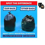 50 Count Extra-Large Black Trash Bags for 95-100 Gallon Cans - Unscented