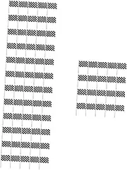 VANZACK 4sets 25pcs Small Checkered Flags for Race Car Parties Durable Handheld Decorations for Birthday Celebrations Halloween Events and Photography Backdrops 25pcs*4