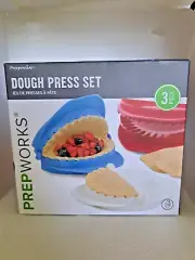 Prepworks by Progressive Dough Press Set of 3 - 4, 5, and 6 Inch, Empanadas
