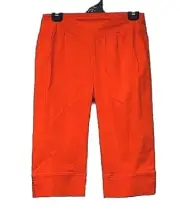 TS TAKING SHAPE plus size S - M / 18 Viva Las Vegas Shorts stretch tangerine NWT