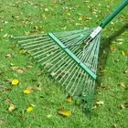 Garden Leaf Rake Head Easy Installation Gardening Tool for Outdoor Lawn Yard