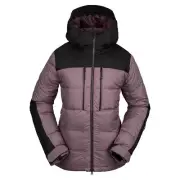 VOLCOM Women's LIFTED DOWN Hooded Jacket - ROS - Medium - NWT