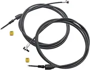 ａ aternee Parking Brake Cable Bike Brake Wire Set Components Lightweight Easy to Use Riding Mountain Bike Cycling Bicycle Brake Wire, Front and Rear Cable
