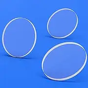 Dofiki 14mm Replacement Laser Lens for D1 D1 Pro, M1 Series Laser Engraver, Lower Protective Lenses, Coated Mineral Crystal Lens for 10W 20W Diode Laser Module (3Pcs)
