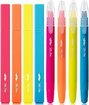 Mr. Pen- Aesthetic Highlighters and Gel Highlighters, 8 Pack, Assorted Color Bible Highlighter No Bleed, Highlighter Pens, No Bleed Highlighters for Bibles, Gel Highlighters for Bibles