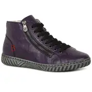 Rieker Jules Womens Ankle Boots Aubergine 5 Uk/38 Eu