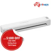 Fujisu Ricoh ScanSnap IX100 A4 Wireless Mobile Compact Document Scanner WHITE