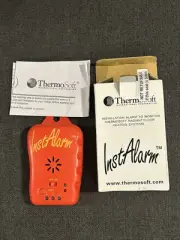 THERMOSOFT InstAlarm Monitor: 4 3/4 in Overall Lg, 2 3/4 in Overall Wd, 14C470
