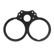 Motorcycle Speedometer Dual Tachometer Gauge Mount Bracket Support For Triumph
