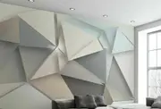 Geometric 3D Removable Wall Mural G05