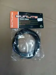 SUNLITE UNIVERSAL BRAKE CABLE AND HOUSING 60/65" BLACK BMX MTB ROAD MOUNTAIN