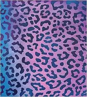 Leopard Print Pattern Decorative Dishwasher Magnet Reusable Retro Fridge Magnets Panel Magnetic Cover Holiday Decor 23x26in