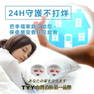 【TYY-5入組】光電式偵煙型住宅用火災警報器(YDS-H02)/消防中心認證 (8.5折)
