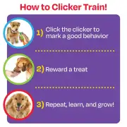 Brightkins Smarty Pooch Training Clicker - Bone