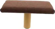 ANDRESLAD Memory Foam Kneeling Stool Bench Seat for Meditation Yoga Prayer Soft Cushion Ergonomic Small Wooden