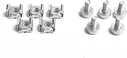 PHGTHNVNMA Advanced Cage Rack Nuts M5 + Bolts M5*20 Fit for Car Automotive Nuts and Bolts(A1825 5PCS)