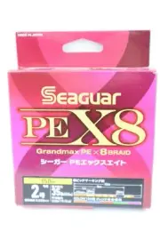 SEAGUAR Grandmax PE X8 200m Braided Line 35LB #2 From Stylish anglers