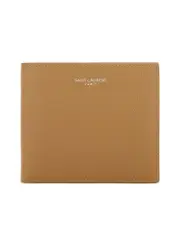 Saint Laurent Biscuit Leather Wallet