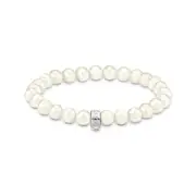 Thomas Sabo Charm Bracelet With Freshwater Cultured Pearls