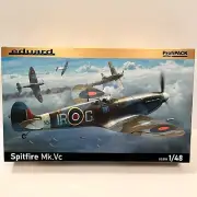 Eduard 1:48 Spitfire Mk.Vc ProfiPACK Model Plane Kit #82158