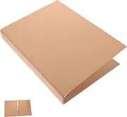 HOODANCOS Paper Ring Binder Cover Notebook Shell for Diary Journal Planner Business Use Reusable Design for Study Notes and Creative Writing