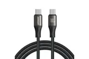 Phone Cable Joyroom Type-C to Type-C 1.2M 100W Fast Charge Data Cable Black