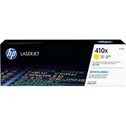 HP 410X (CF412X) Original High Yield Laser Toner Cartridge - Single Pack - Yellow - 1 Each - 5000 Pages
