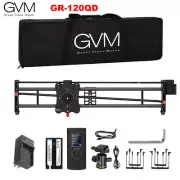 GVM GR-120QD 120cm Motorized Camera Slider Track Carbon Fiber for DSLR Camera