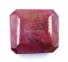 NATURAL CERITIFIED RED RUBY 1523 CT EMERALD CUT FROM AFRICA LOOSE GEMSTONE 4AUF