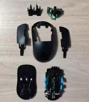 Mouse Shell Wheel Encoder Button Board for Logitech GPW G Pro X Superlight Mouse
