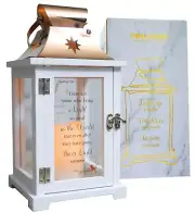 Memorial Lantern -Thoughtful Bereavement Gifts - Sympathy Gifts for Loss of L...