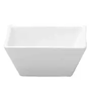 Oneida R4570000711S Botticelli Bright White 5" Square Porcelain Bowl - 3 Doz