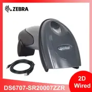 Symbol DS6707-SR20007ZZR 1D/2D USB Laser Handheld Barcode Scanner with USB Cable