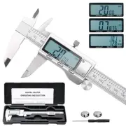 Digital Caliper Measuring Tool, 6 Inch Vernier Caliper Digital Micrometer wit...